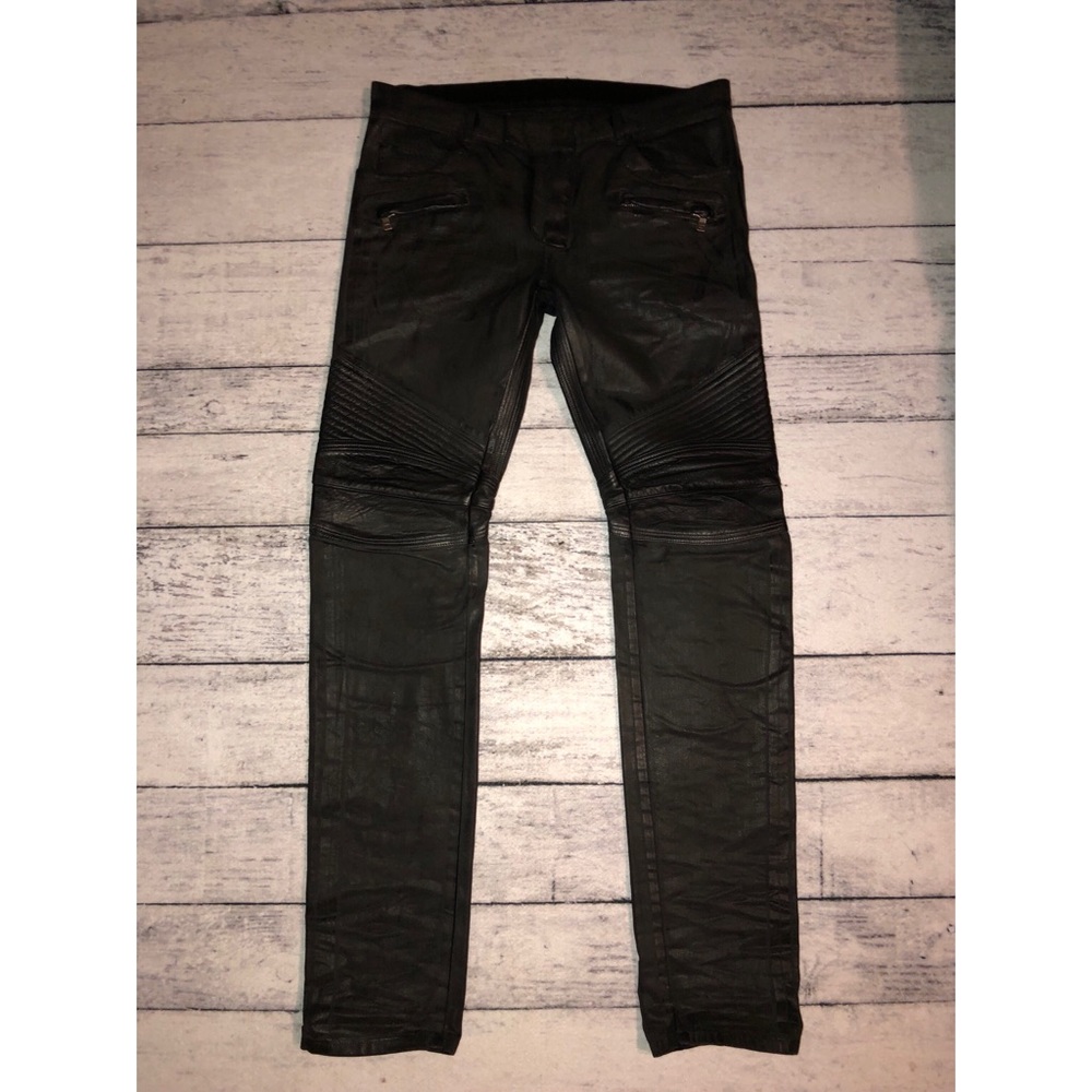 Balmain Jeans (waxed denim) Size 34